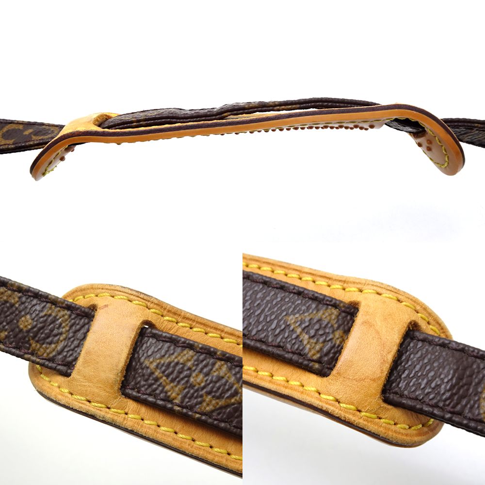 Louis Vuitton Monogram Danube Crossbody Shoulder Bag Brown