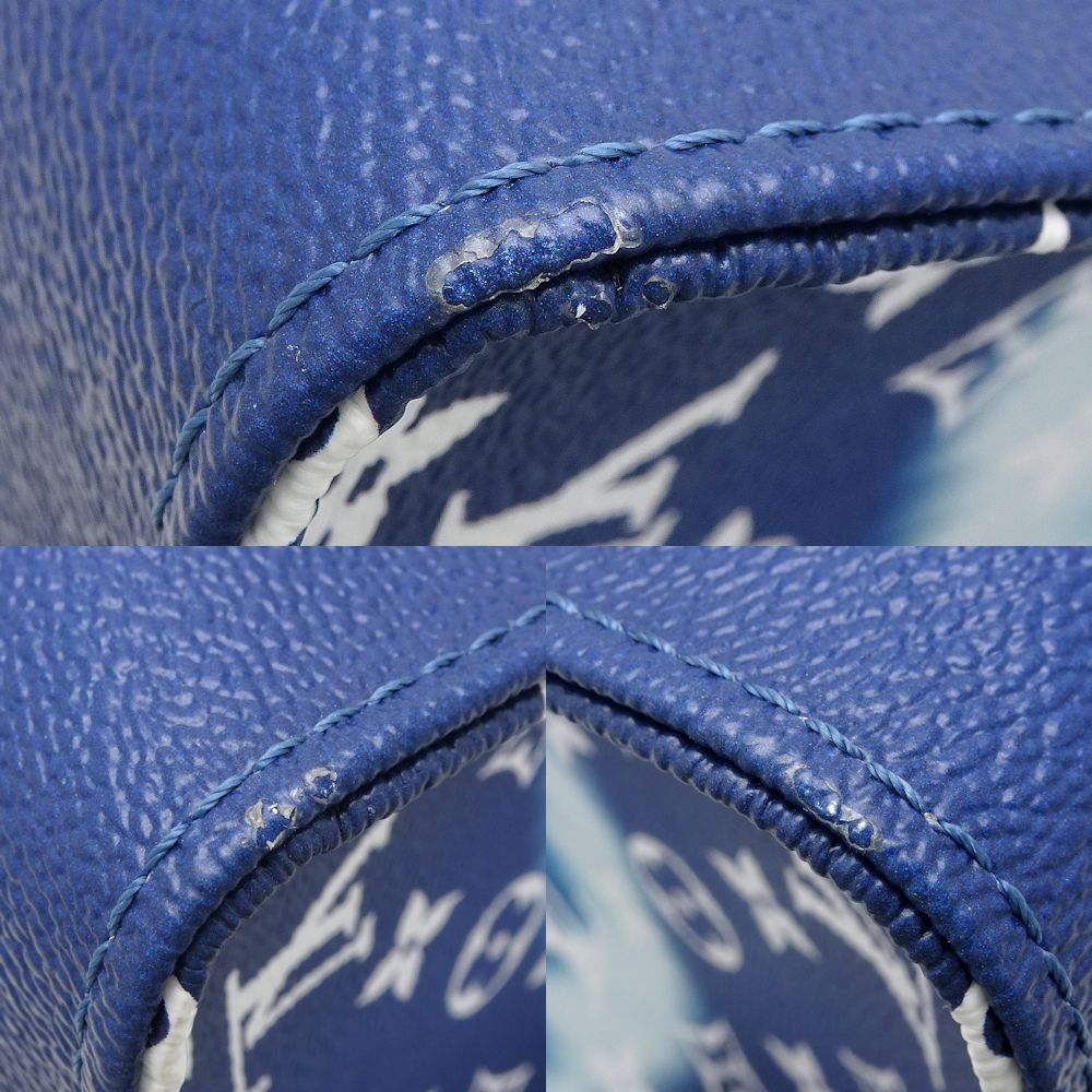 Louis Vuitton On The Go GM Tote Bag Blue