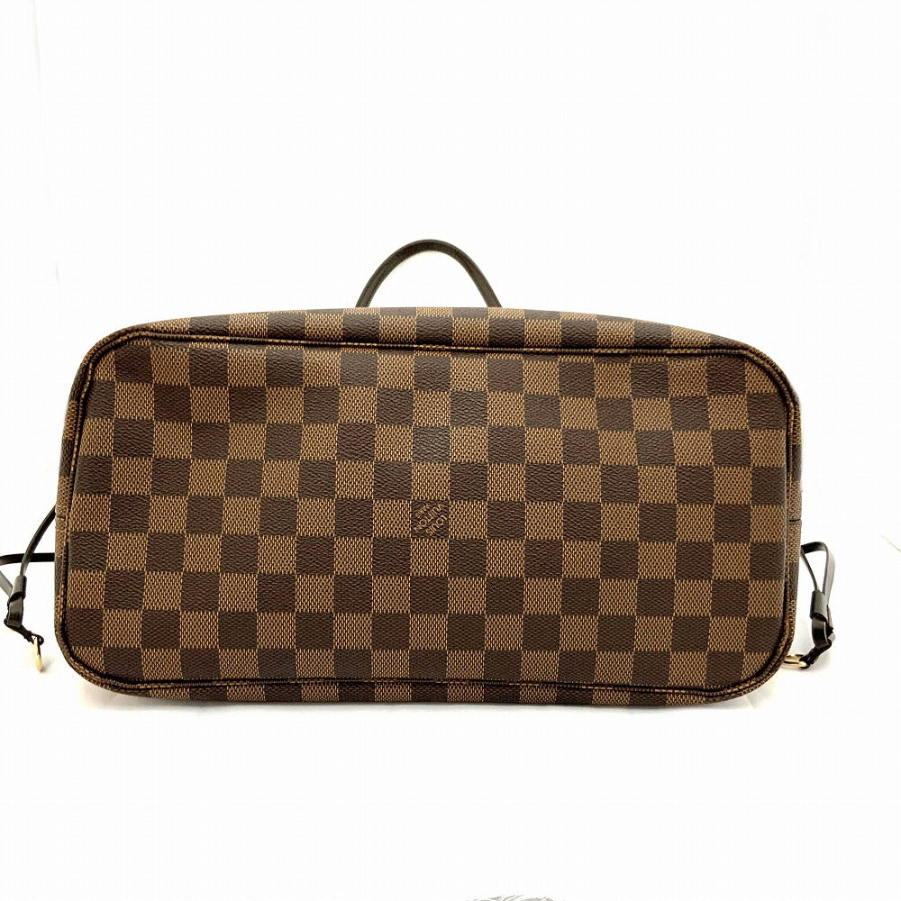 Louis Vuitton Neverfull MM Tote Bag Damier Ebene Brown