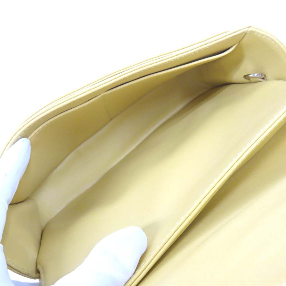 Louis Vuitton Pochette Monogram Chain Shoulder Bag Jaune Yellow
