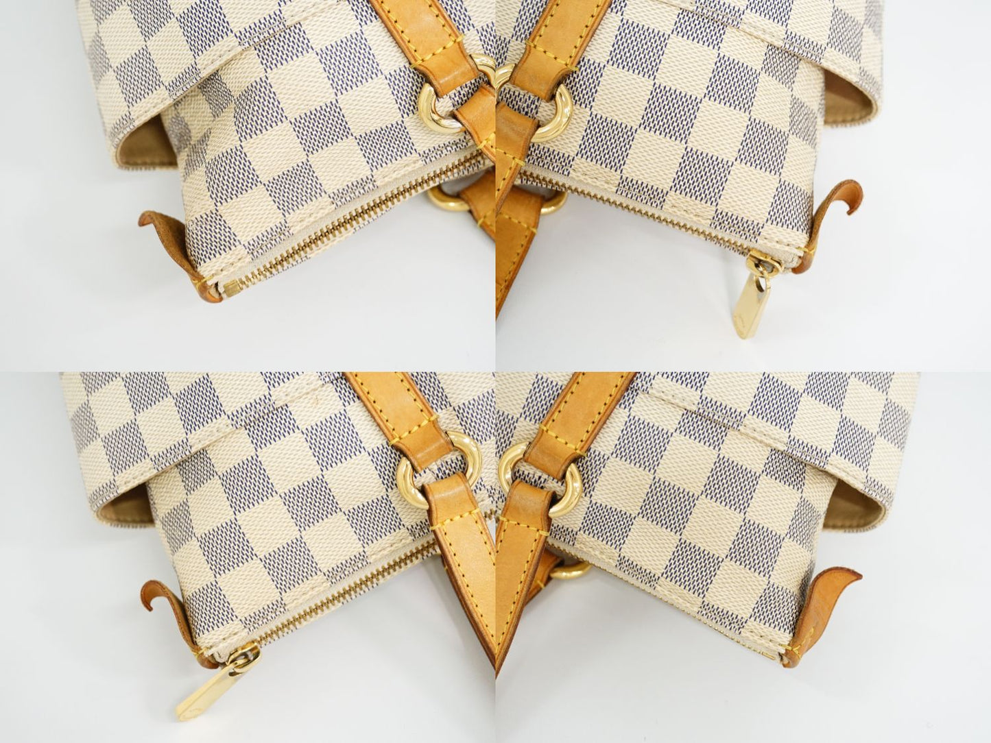 Louis Vuitton Totally PM Damier Azur Shoulder Bag Tote Bag