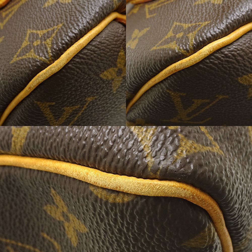 Louis Vuitton Monogram  Speedy 25  Handbag Brown