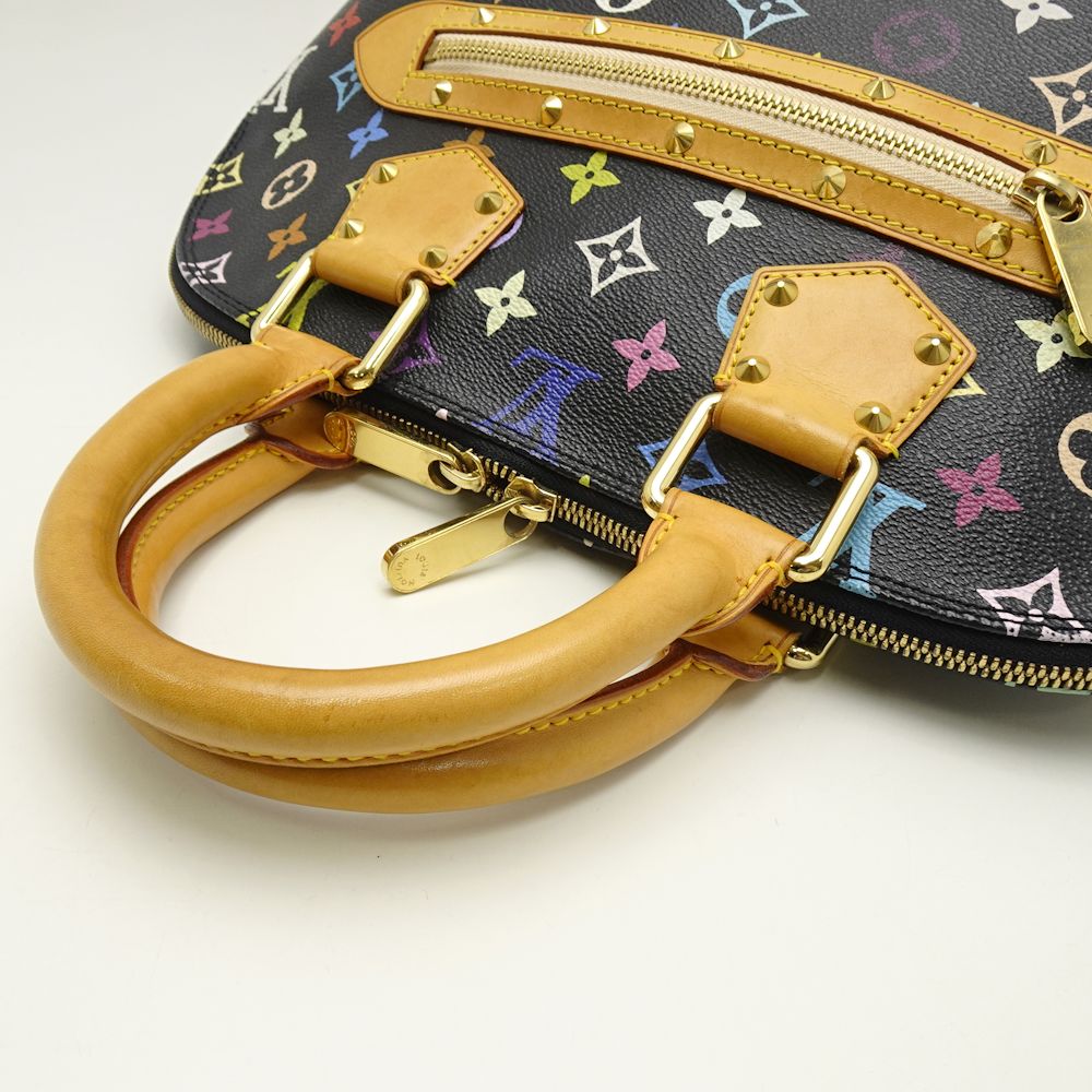 Louis Vuitton Multicolor Alma Noir Handbag