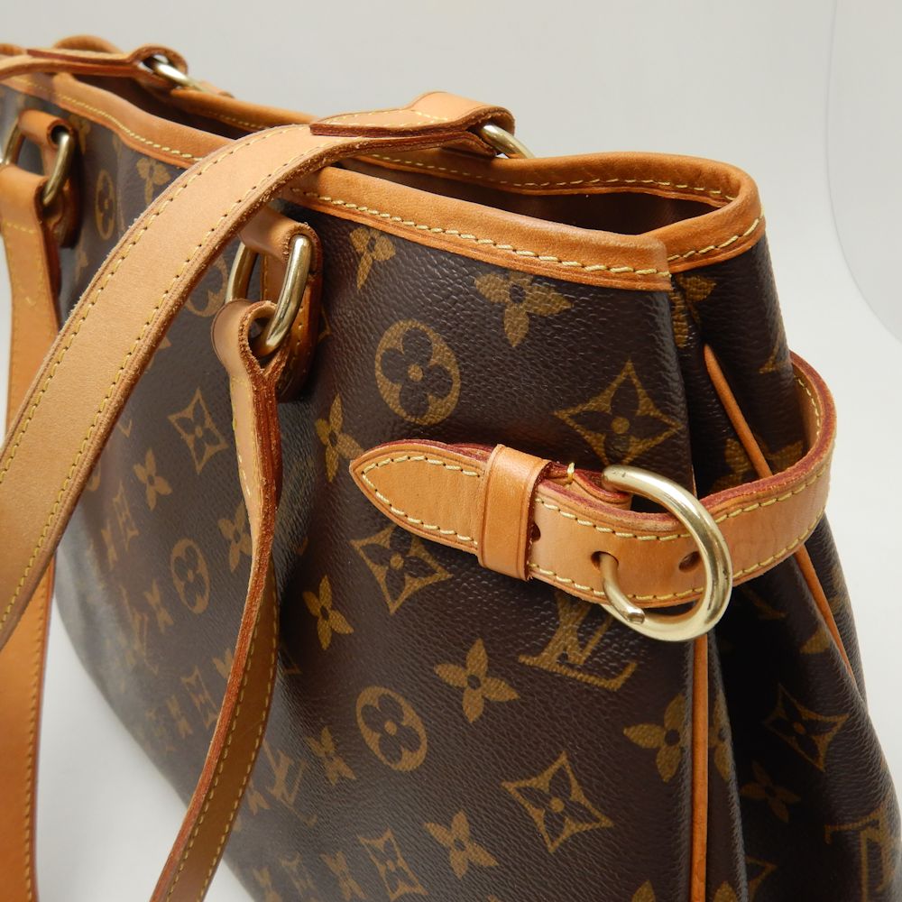 Louis Vuitton Monogram Batignolles Horizontal Tote Bag Brown