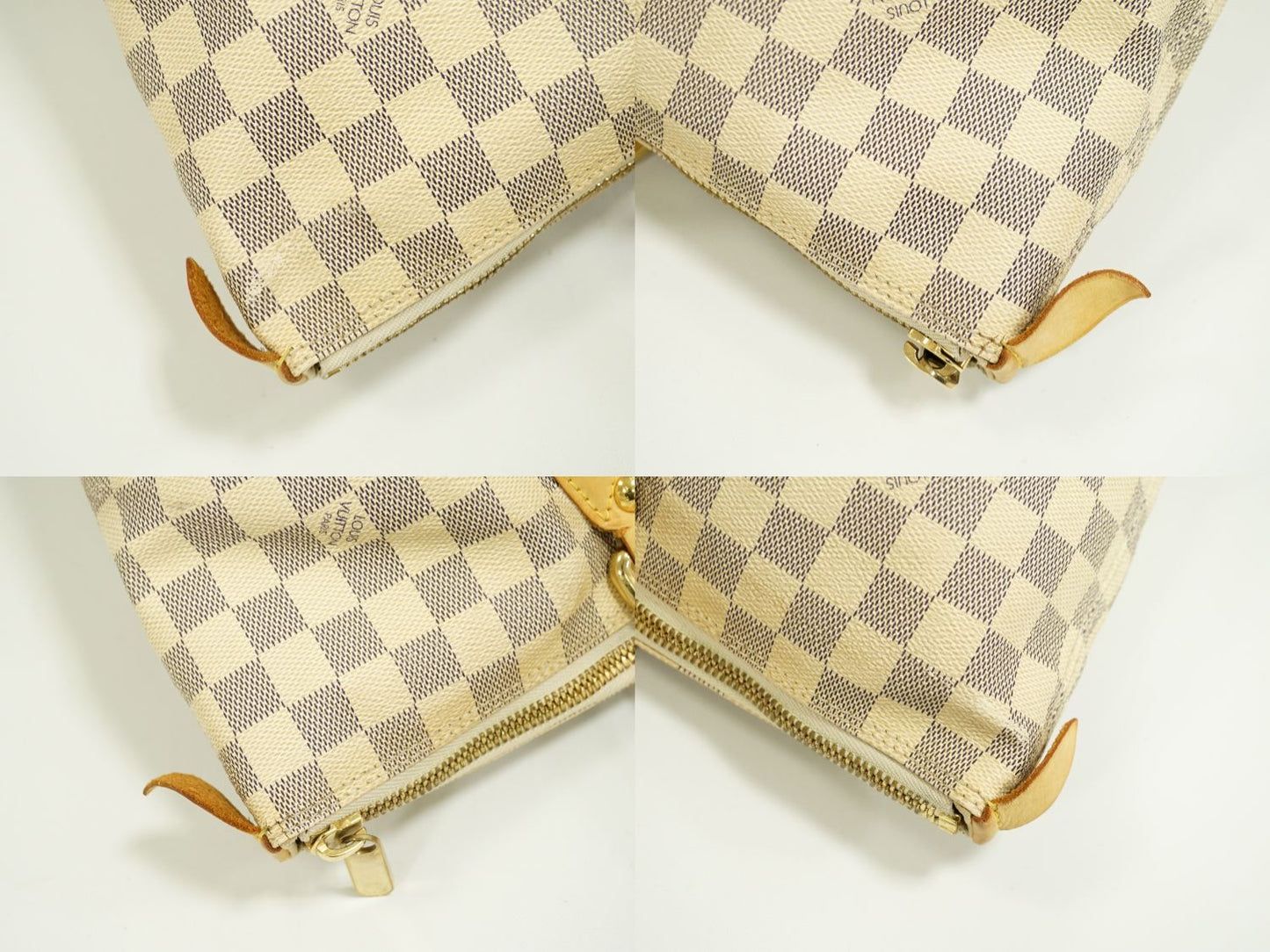 Louis Vuitton Saleya MM Damier Azur Tote Bag Handbag