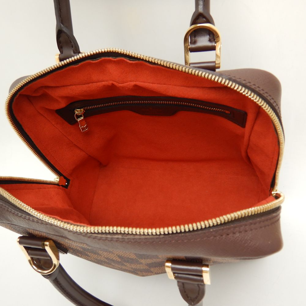 Louis Vuitton Damier Brera Handbag Brown