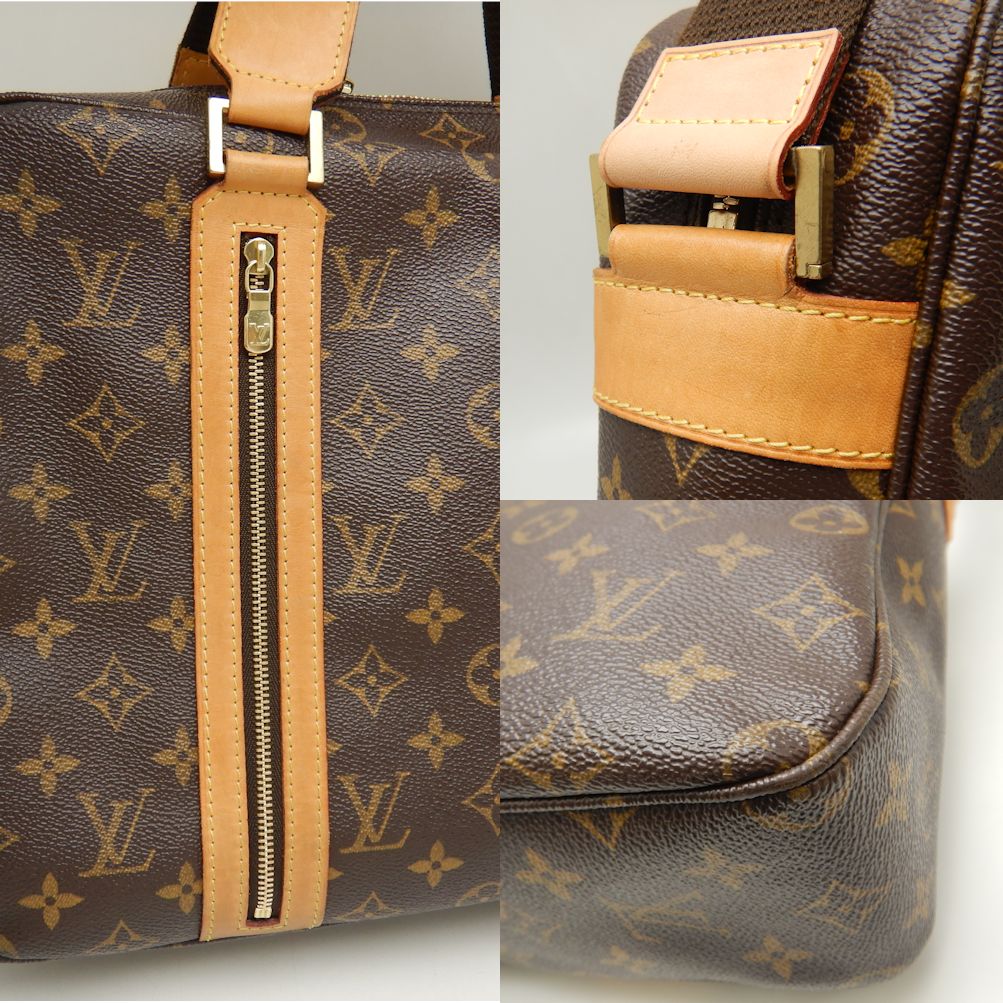 Louis Vuitton Monogram Bosphore Handbag Brown