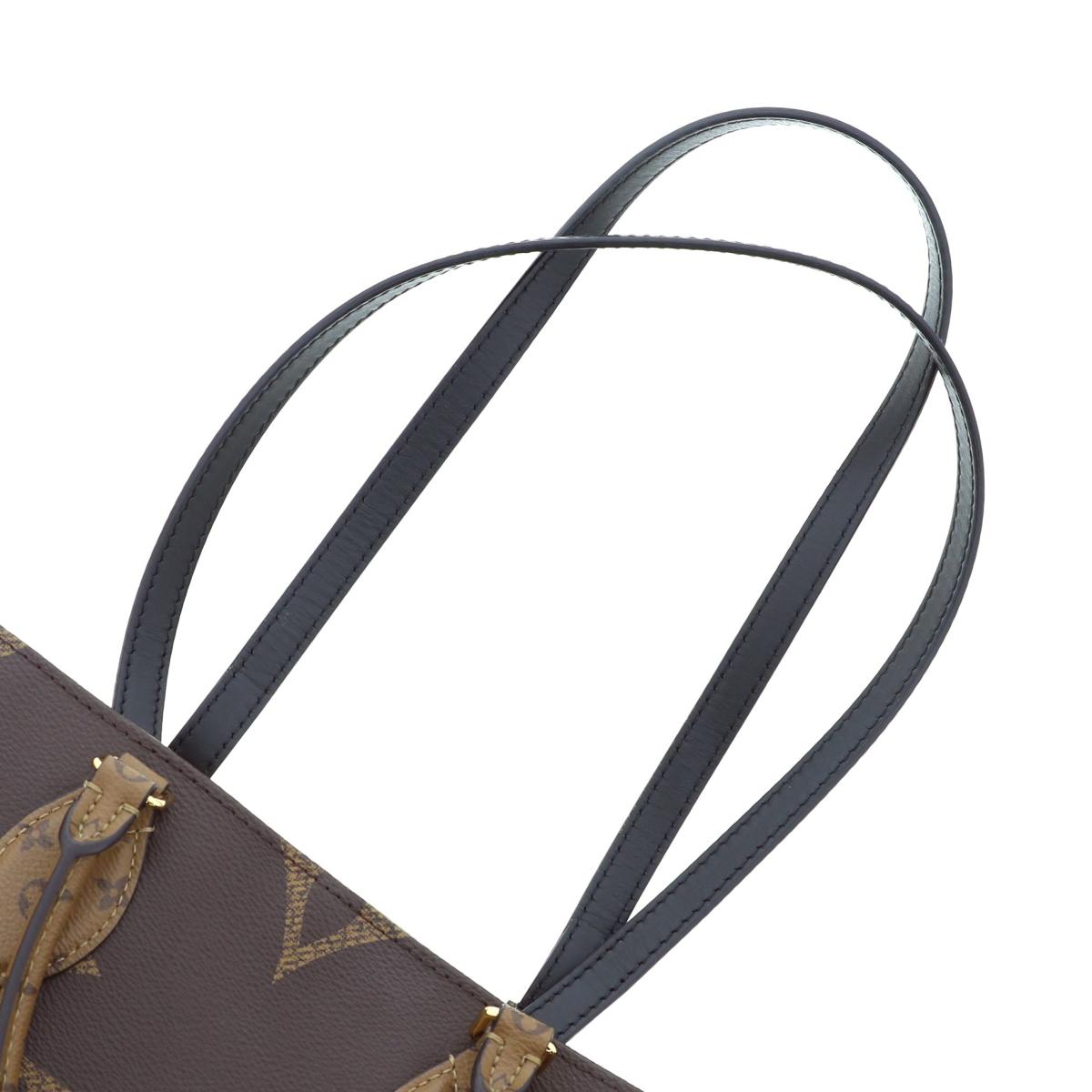 Louis Vuitton OntheGo MM Bag Tote Bag Monogram Giant Brown
