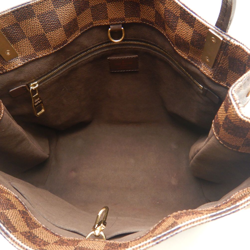 Louis Vuitton Damier Marylebone PM Ebene Shoulder Bag Brown
