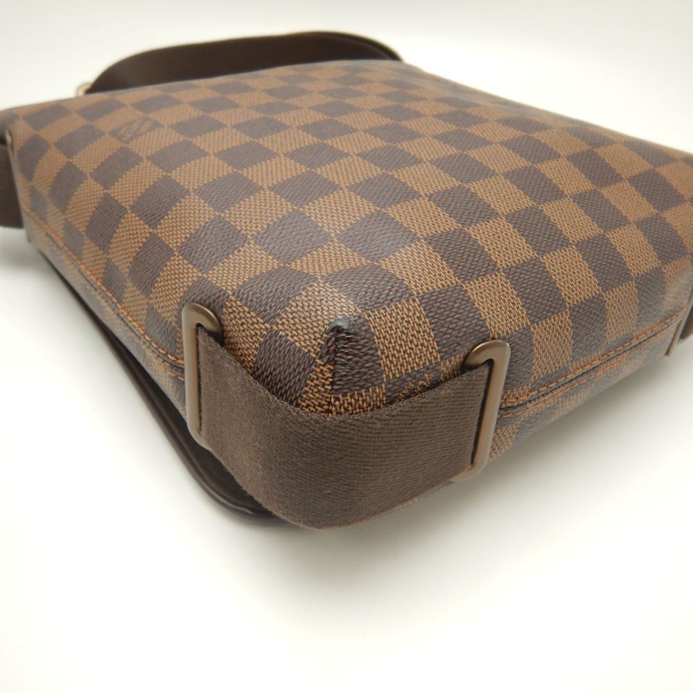 Louis Vuitton Damier Brooklyn PM Shoulder Bag Ebene