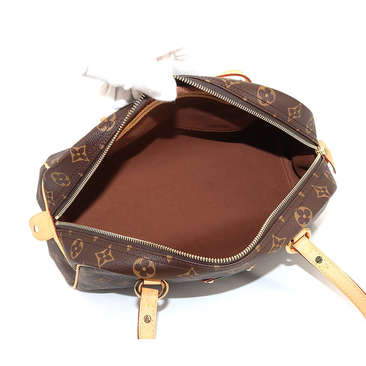Louis Vuitton Monogram Montorgueil PM Hand Bag Brown
