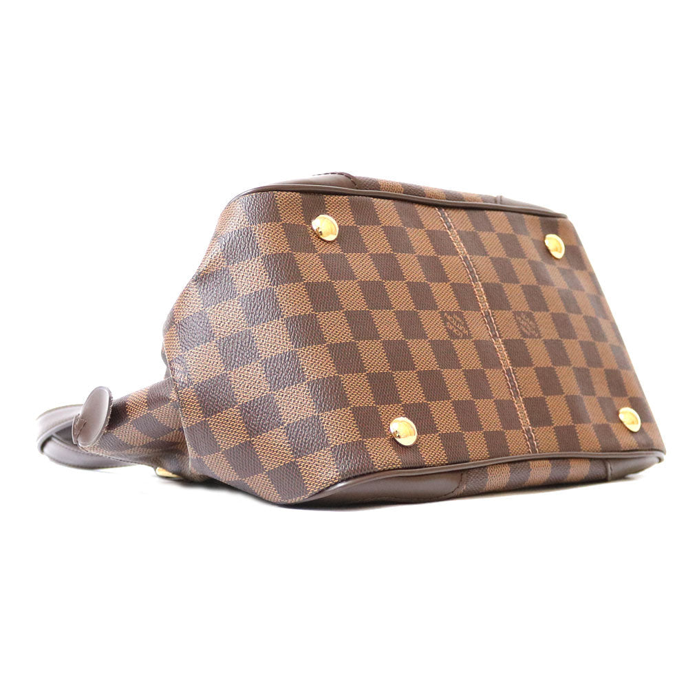 Louis Vuitton Verona PM Damier Shoulder Bag Brown