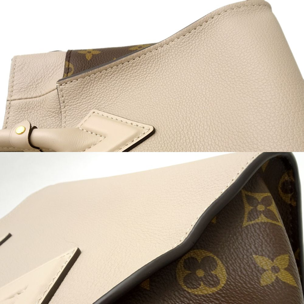 Louis Vuitton On My Side PM 2Way Bag Greige Creme