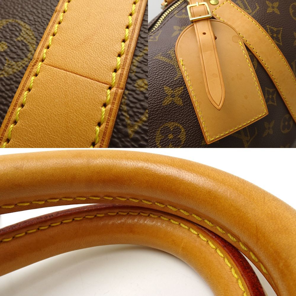 Louis Vuitton Monogram keepall 45 Boston Bag Brown