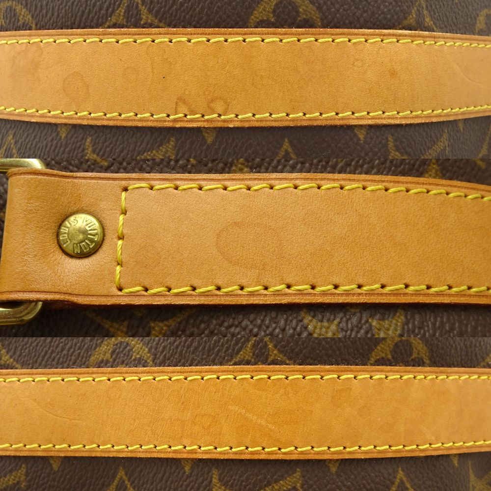 Louis Vuitton Monogram  Keepall 50 Boston Bag Brown