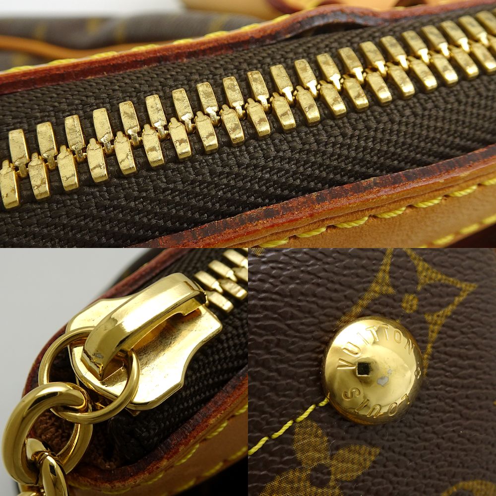 Louis Vuitton Monogram Tivoli PM Handbag Brown