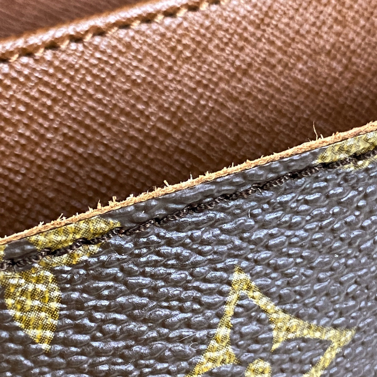 Louis Vuitton Cartesier 22 Shoulder Bag Monogram Brown