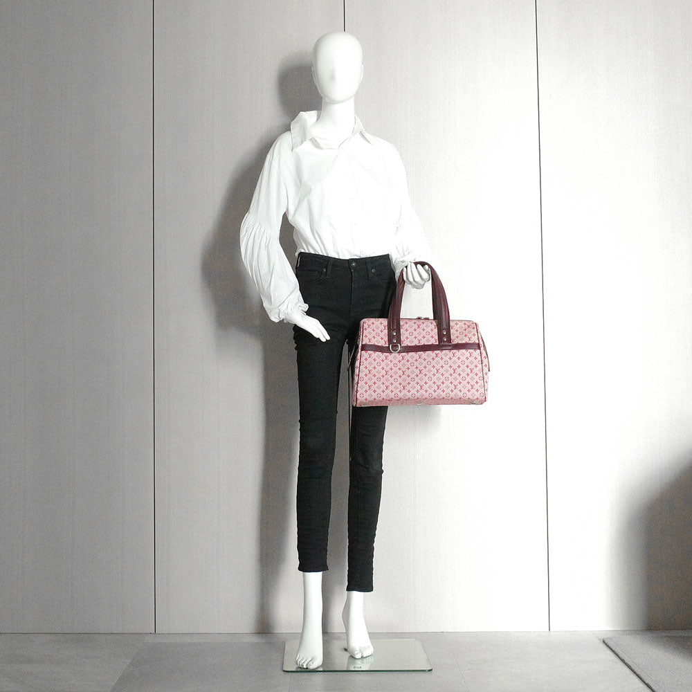Louis Vuitton Josephine GM Handbag Monogram Mini Cherry Red