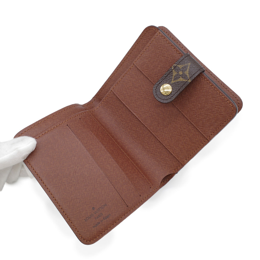 Louis Vuitton Compact Wallet Monogram Brown