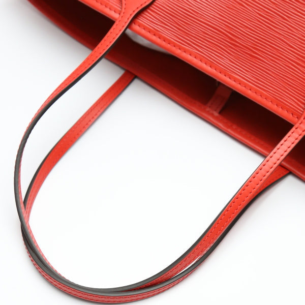 Louis Vuitton Neverfull MM Epi Grenard Pouch Red Tote Bag