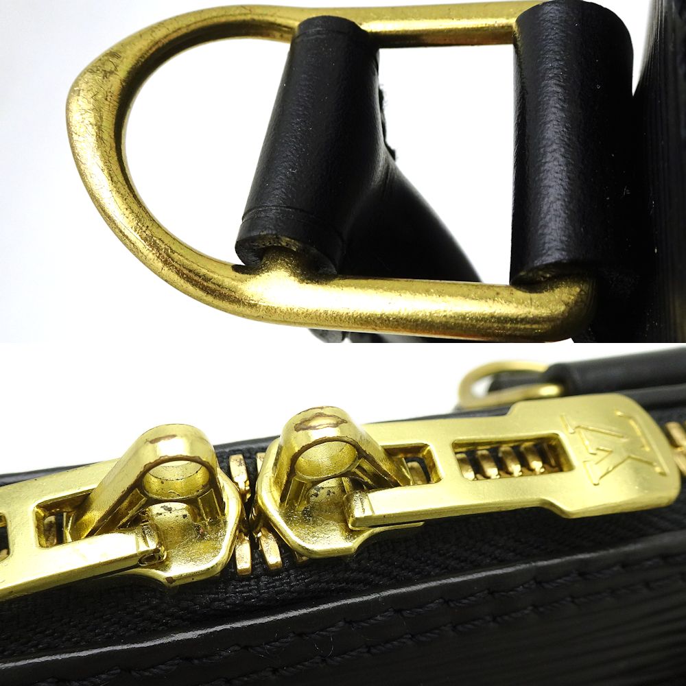 Louis Vuitton Epi Alma Handbag Noir