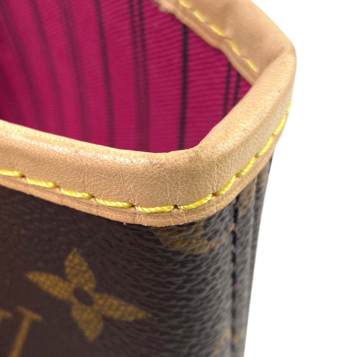 Louis Vuitton Neverfull GM Handbag Tote Monogram Pivoine Pink Brown