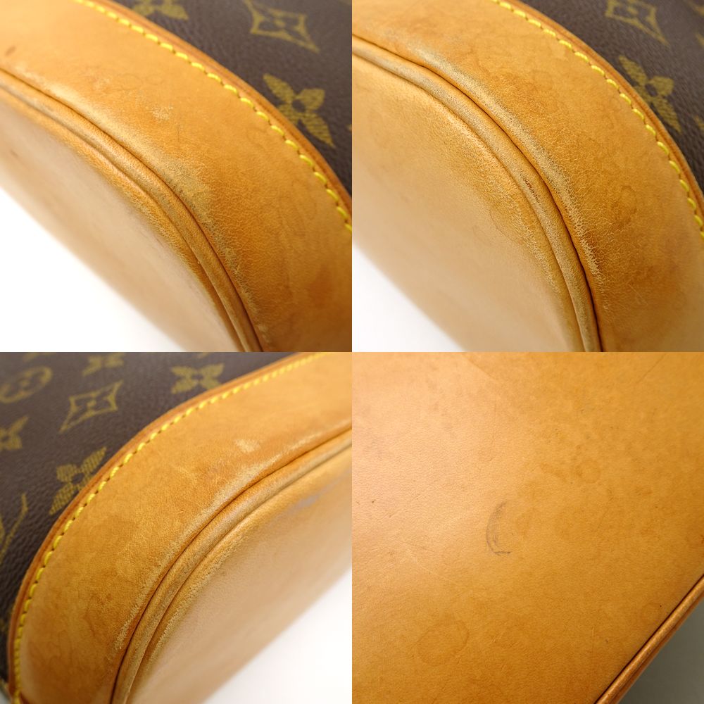 Louis Vuitton Monogram Alma Handbag Brown