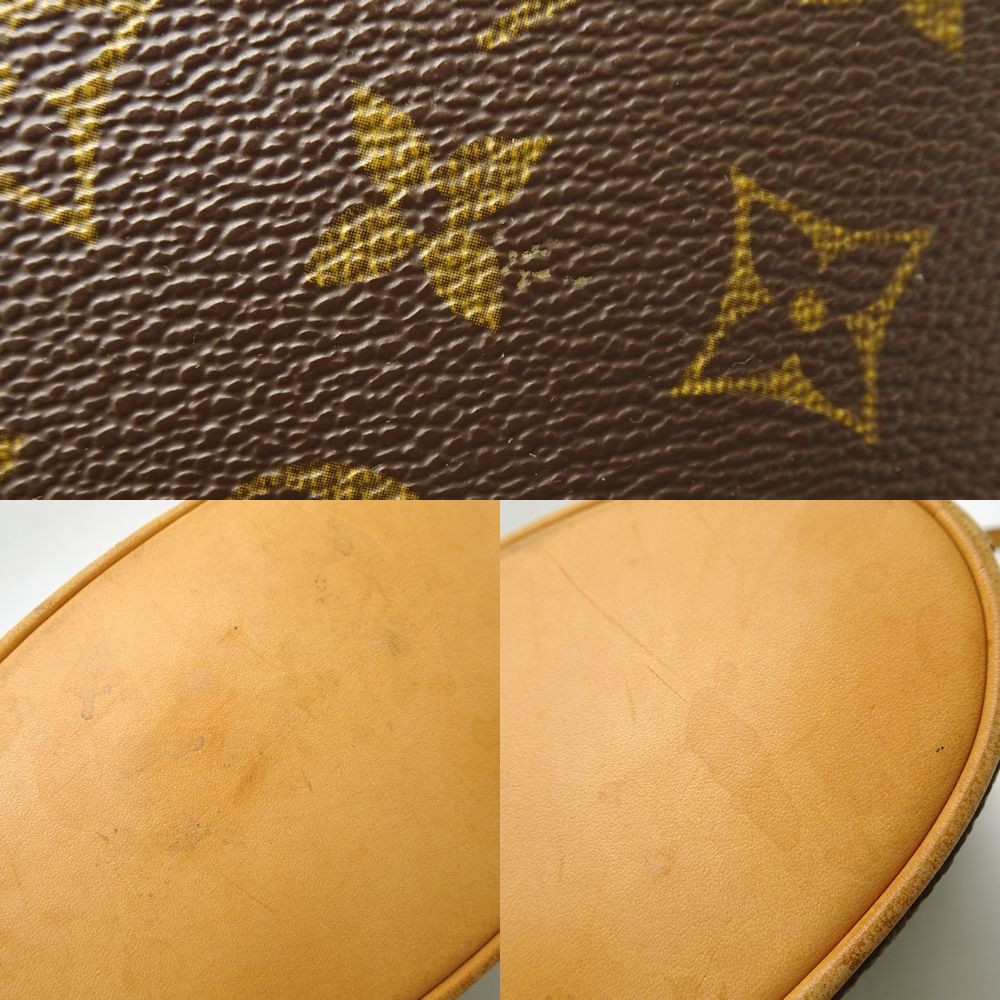 Louis Vuitton Monogram Shoulder Bag Brown