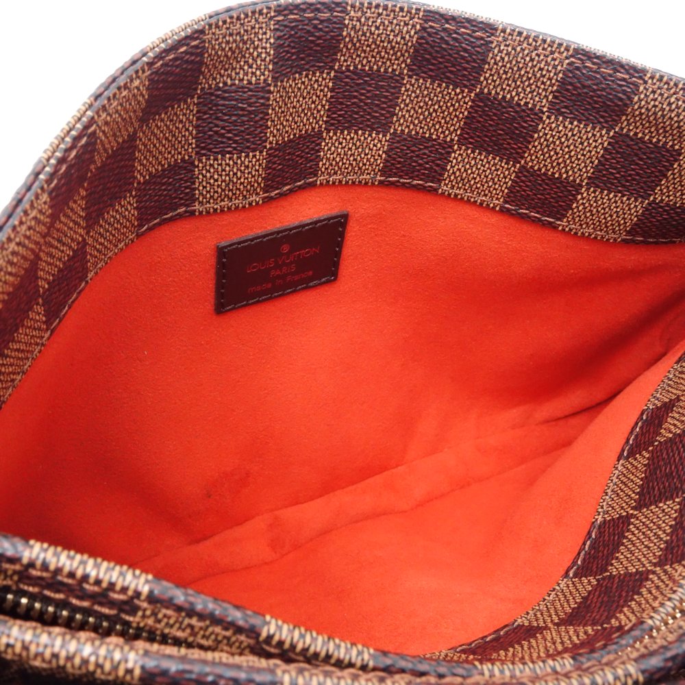 Louis Vuitton Damier Aubagne Shoulder Bag Brown