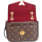 Louis Vuitton Monogram Passy Crossbody Shoulder Bag Brown