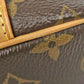 Louis Vuitton Nano Noe Shoulder Bag Monogram Canvas Color Leather Brown