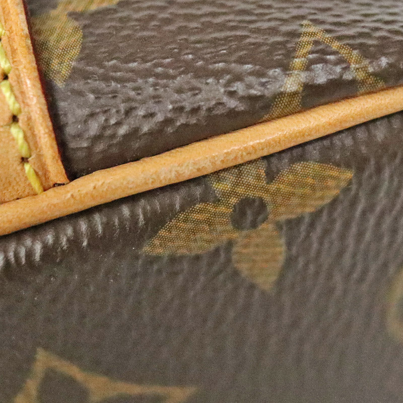 Louis Vuitton Nano Noe Shoulder Bag Monogram Canvas Color Leather Brown