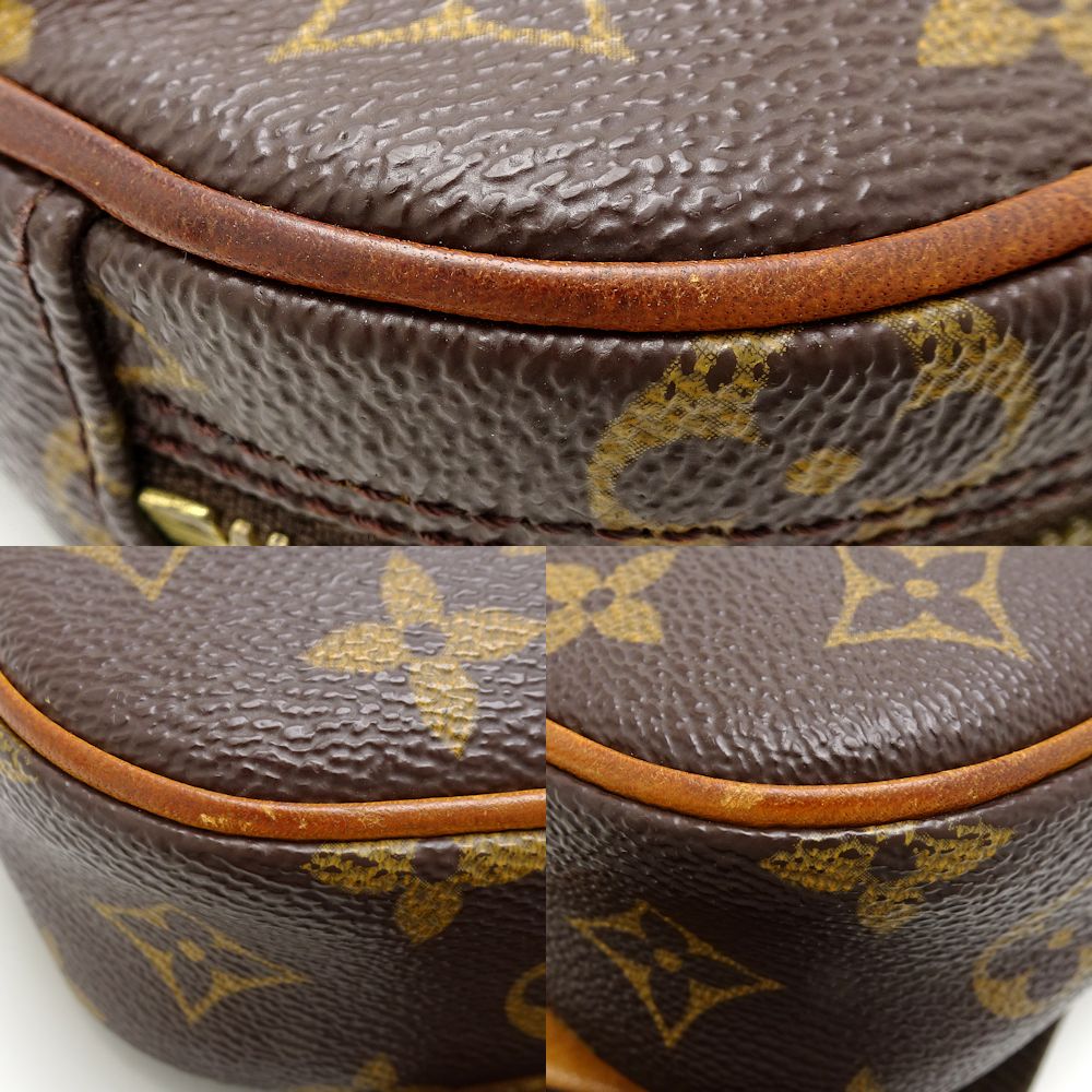 Louis Vuitton  Monogram Pochette Ganju Brown Body Bag