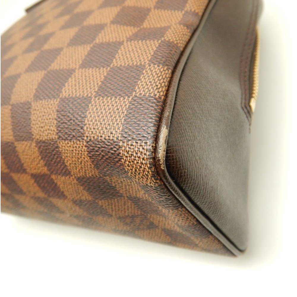 Louis Vuitton Damier Brera Ebene Handbag Brown