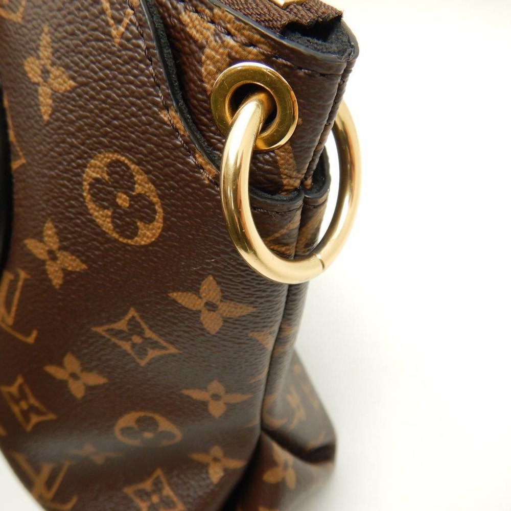 Louis Vuitton Monogram Zip Tote Bag PM Noir 2way Bag