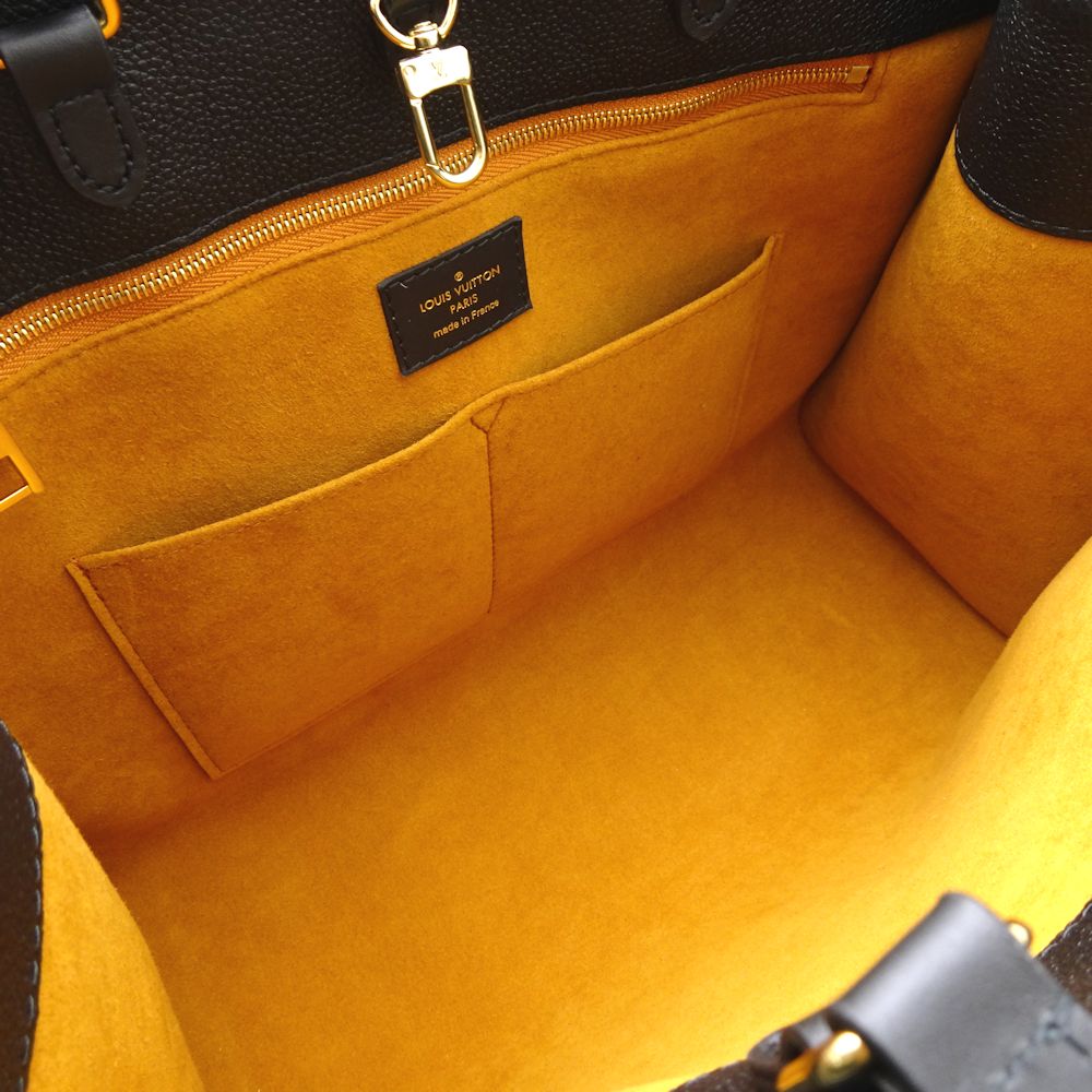 Louis Vuitton Emplant On The Go MM Noir Shoulder Black
