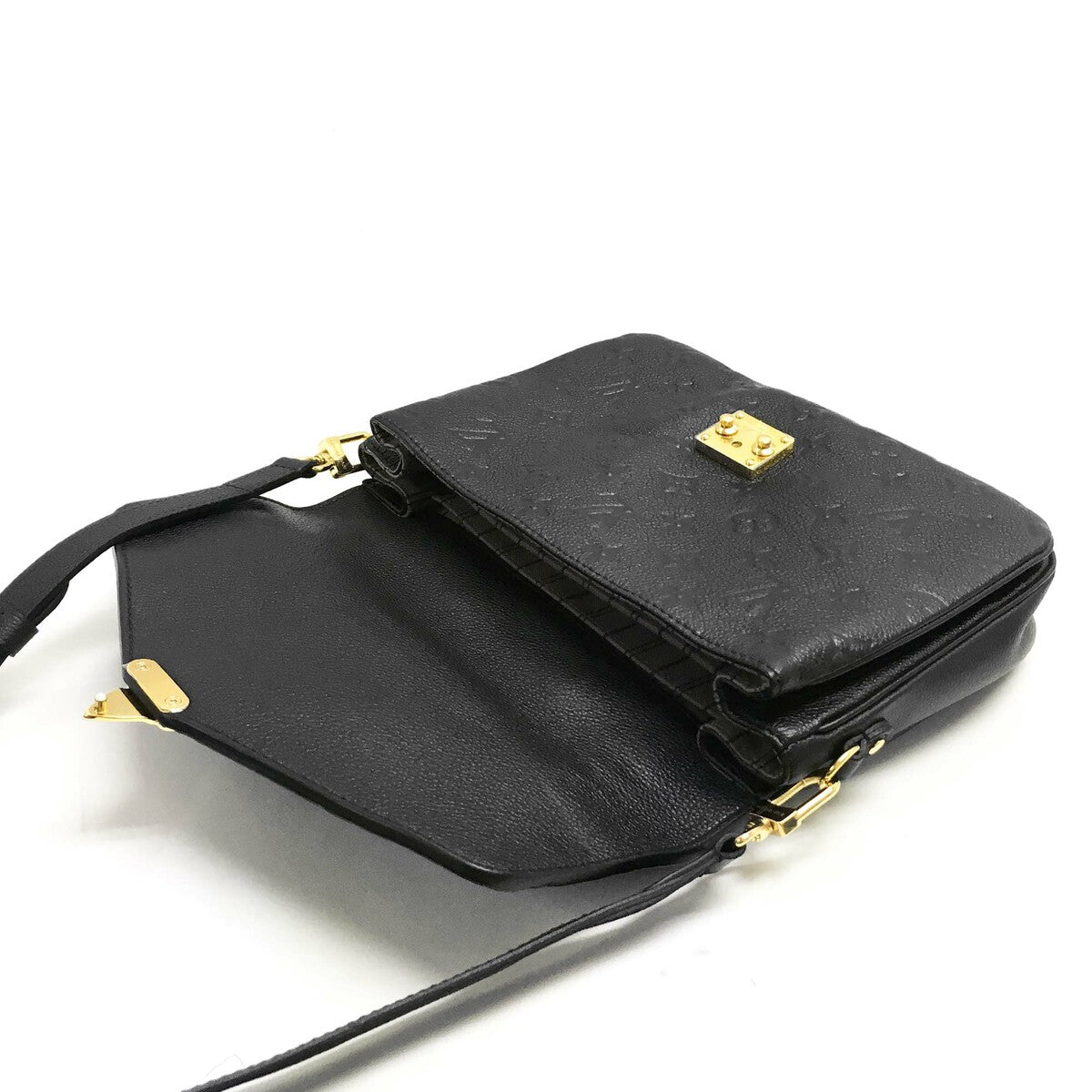 Louis Vuitton Pochette Metis MM Monogram Implant Handbag Shoulder Bag