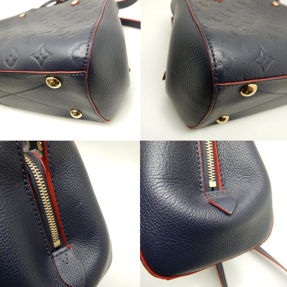 Louis Vuitton  Emplant Montaigne BM Marine Rouge 2way Bag