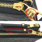 Louis Vuitton Monogram Emplant Pochette Double Zip Chain Shoulder Bag