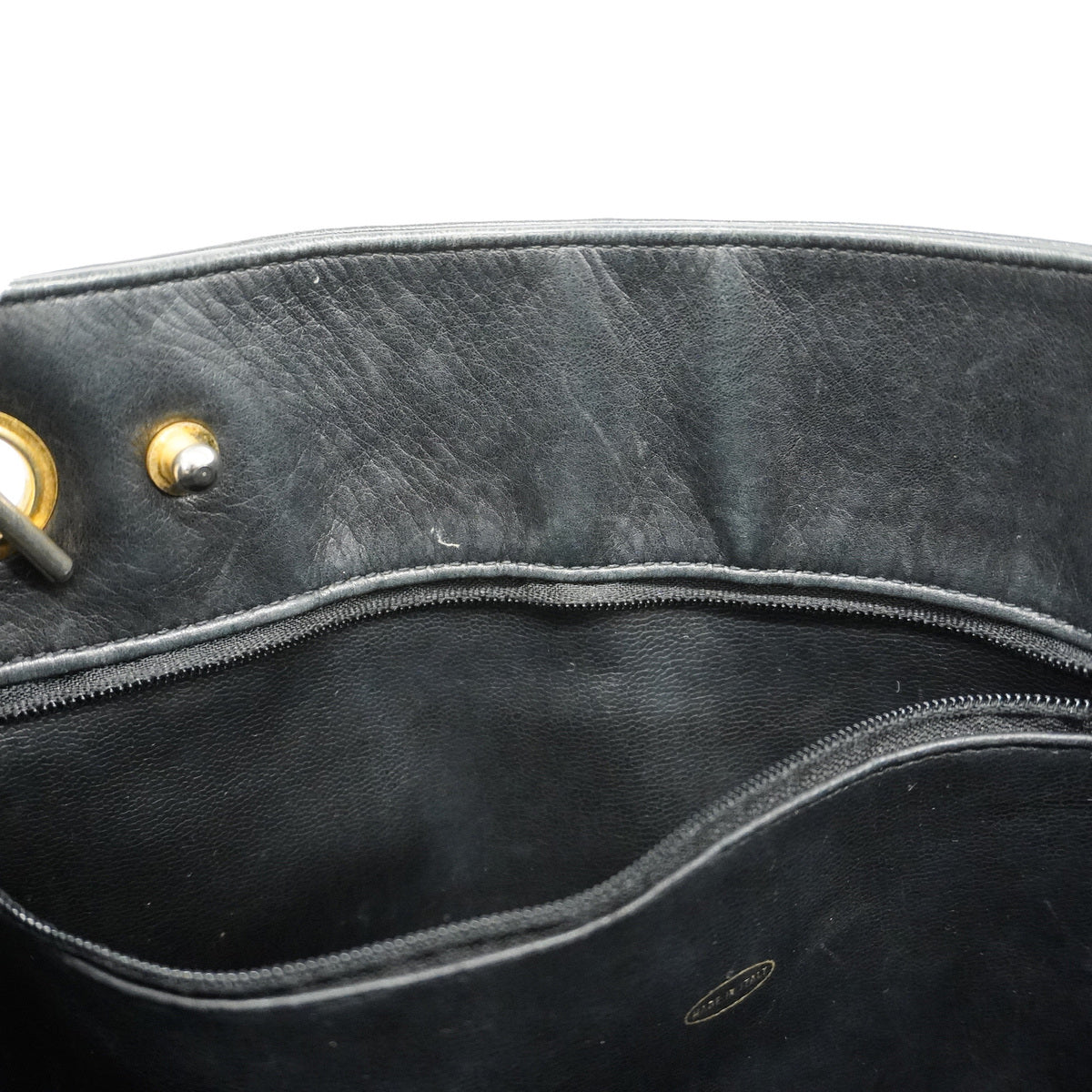 Chanel Shoulder Bag Matelasse Chain Lambskin Black
