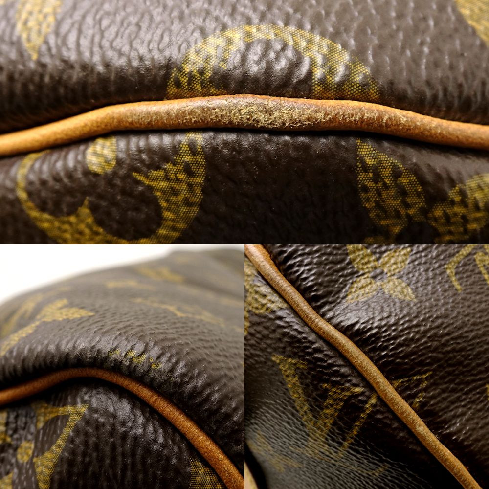 Louis Vuitton Monogram Speedy Bandouliere 30 Brown