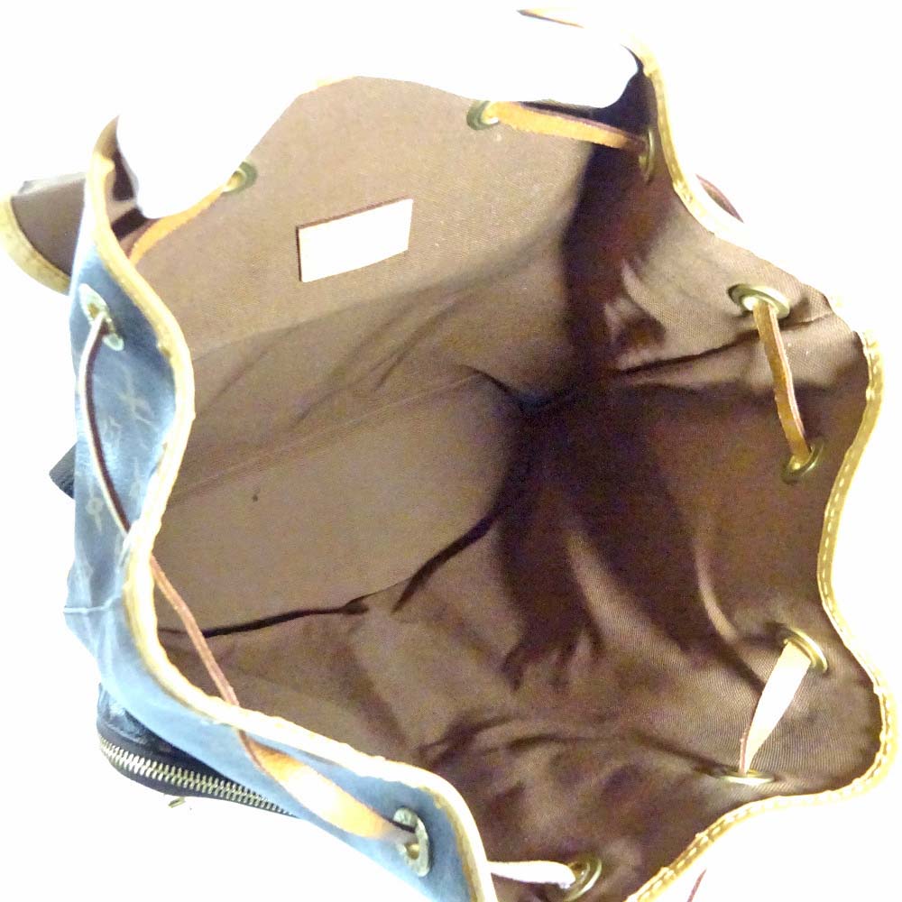 Louis Vuitton Monogram Sac A De Bosphor Backpack Daypack Brown