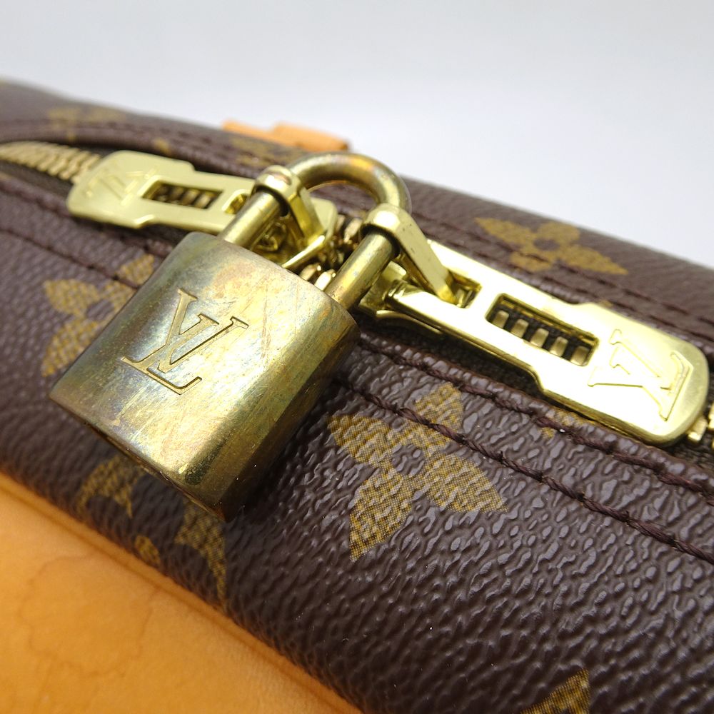 Louis Vuitton  Monogram Vanity Brown Handbag