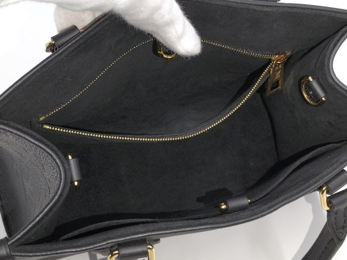 Louis Vuitton On The Go PM 2way Handbag In Monogram Emplante Noir