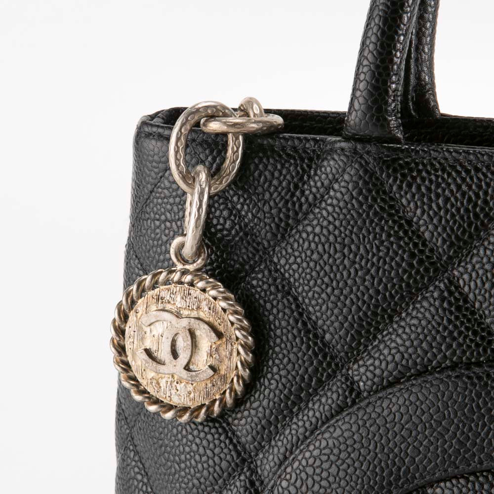 Chanel Caviar Skin Tote Bag