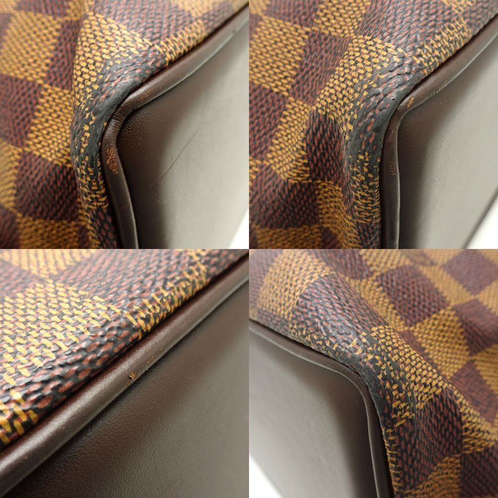 Louis Vuitton  Damier Chelsea Ebene Shoulder Brown