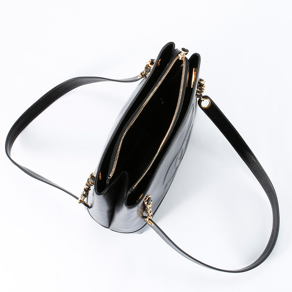 Chanel Lamb Long Shoulder Chain Tote Bag