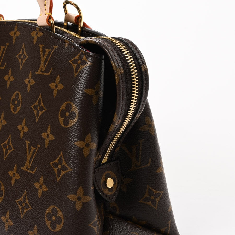 Louis Vuitton Petit Palais PM Handbag Monogram Brown