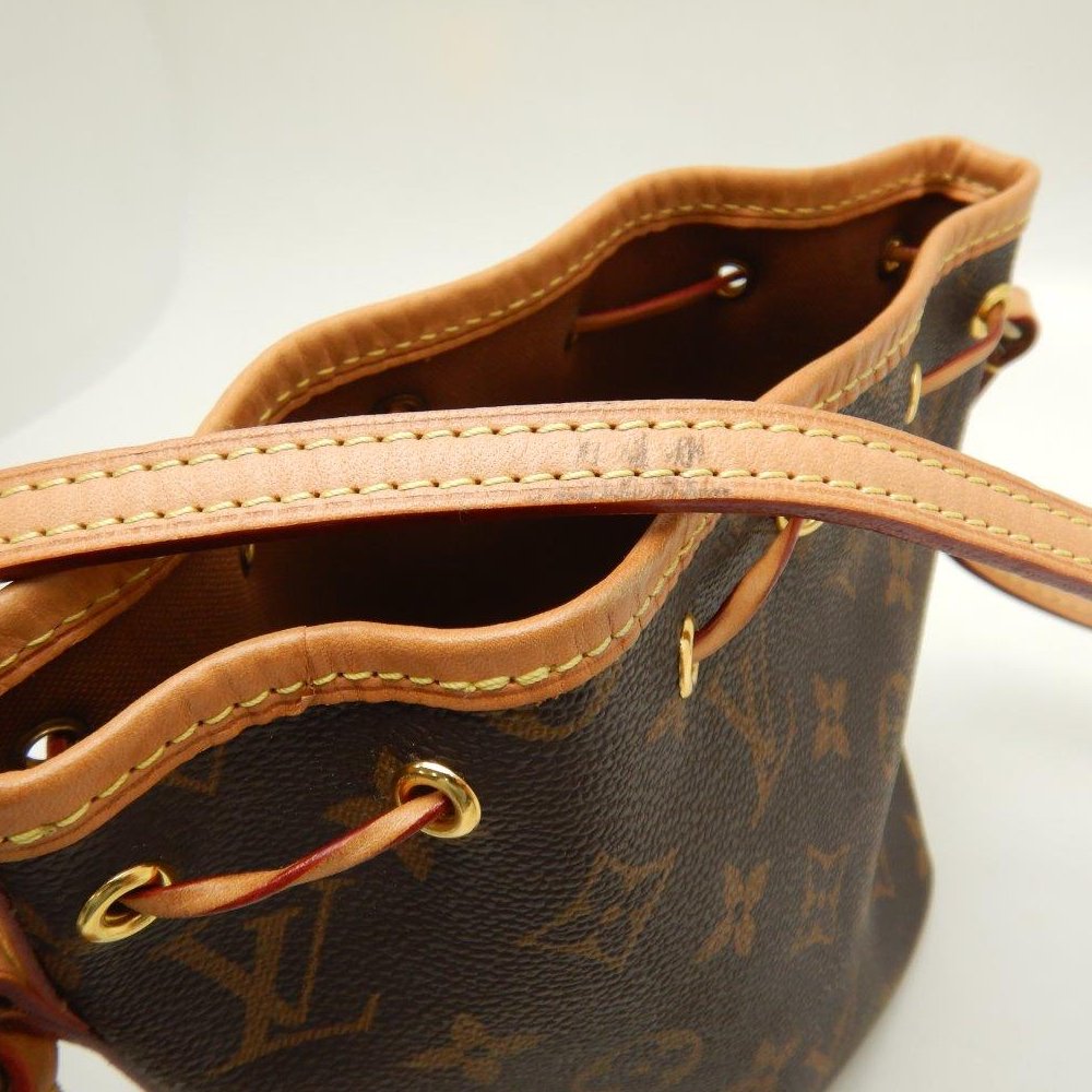 Louis Vuitton Monogram Nano Noe Brown Mini Shoulder Crossbody