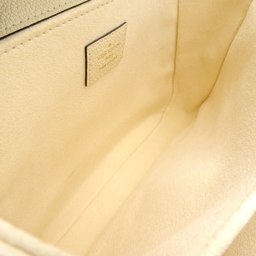 Louis Vuitton Pochette Metis MM Emplant Bicolor Crème Bois de Rose